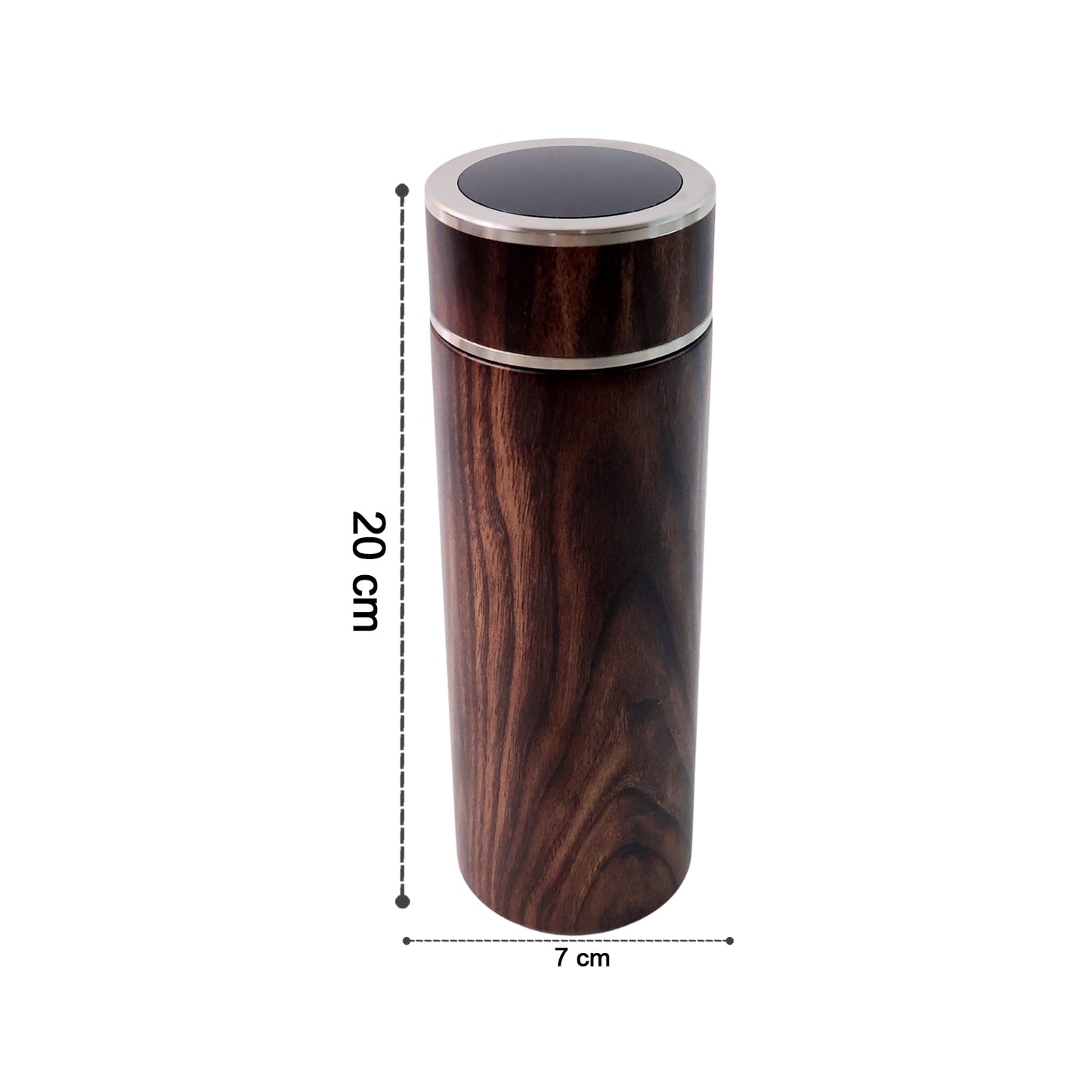 Luxury Digital Temperature Display Smart Flask 450 Ml Approx (1 Pc)