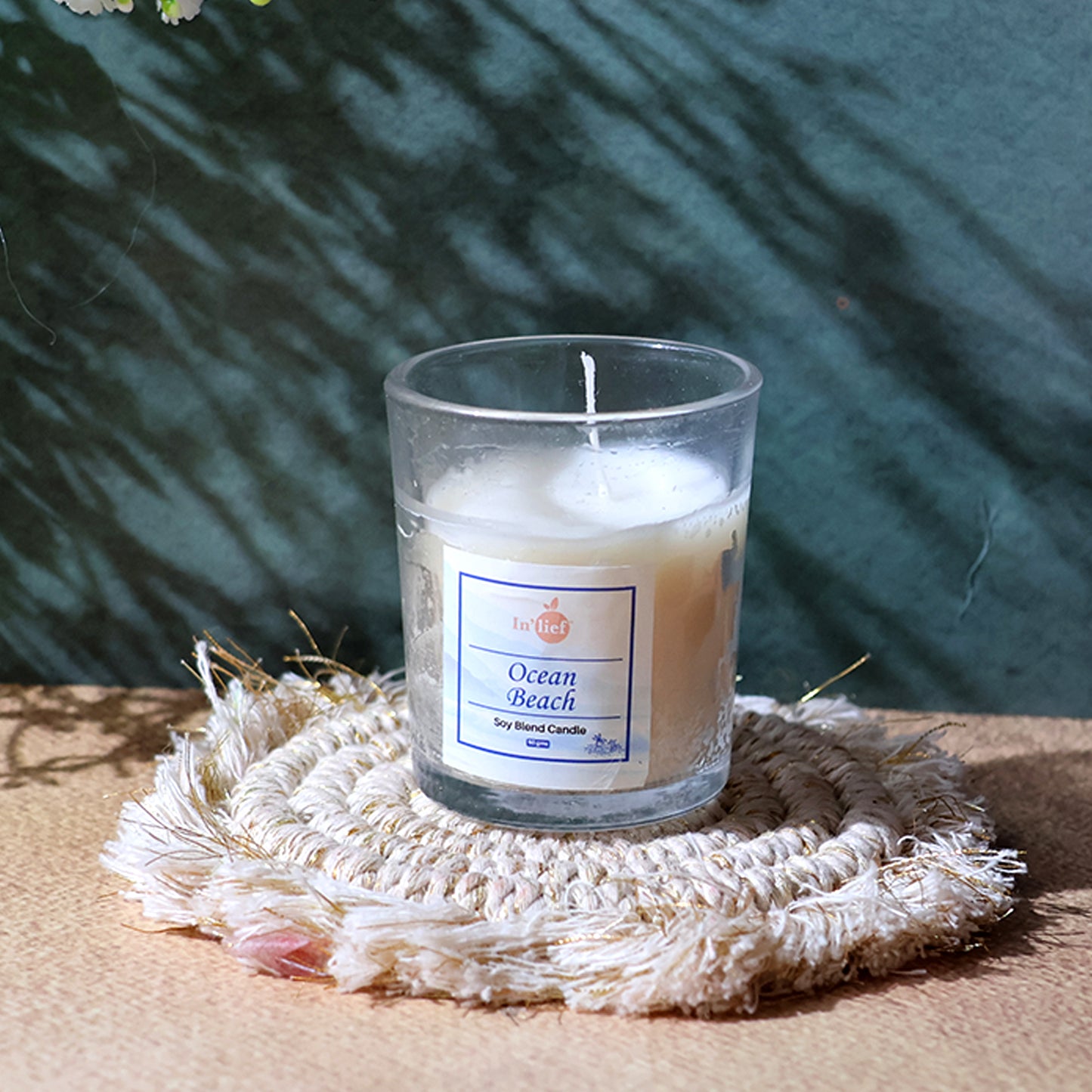 Inlief Scented Votive Jar Candle - (1 Pc 50 Gm)