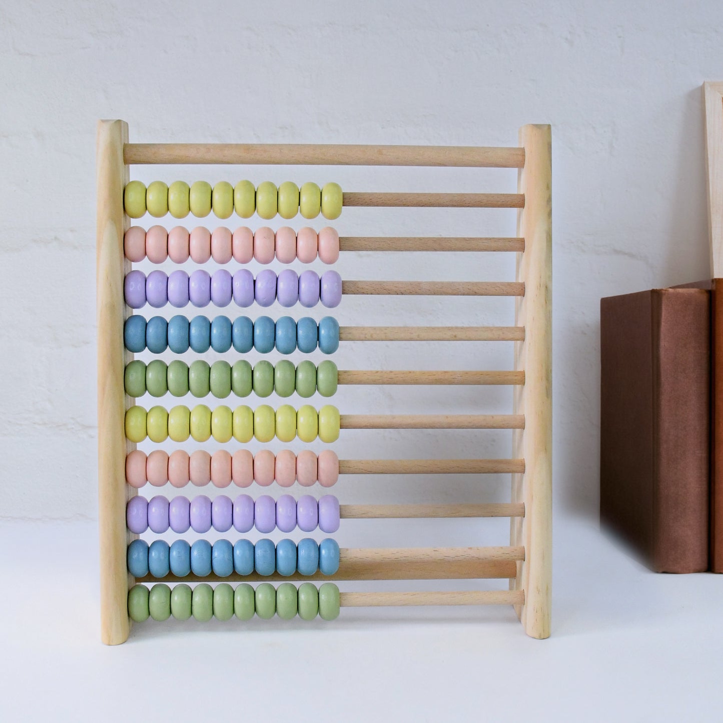 Wooden Counting Number Maths Learning Abacus Toy (1 Pc)