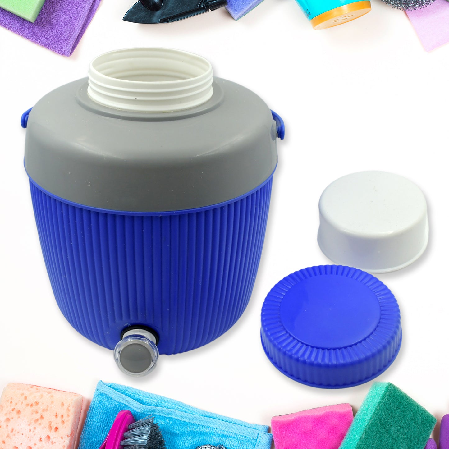 5751 Insulated Water Jug Insulated Plastic Water Jug With A Sturdy Handle Water Jug Camper With Tap Plastic Insulated Water Water Storage Cool Water Storage For Home Travelling (6000 Ml )