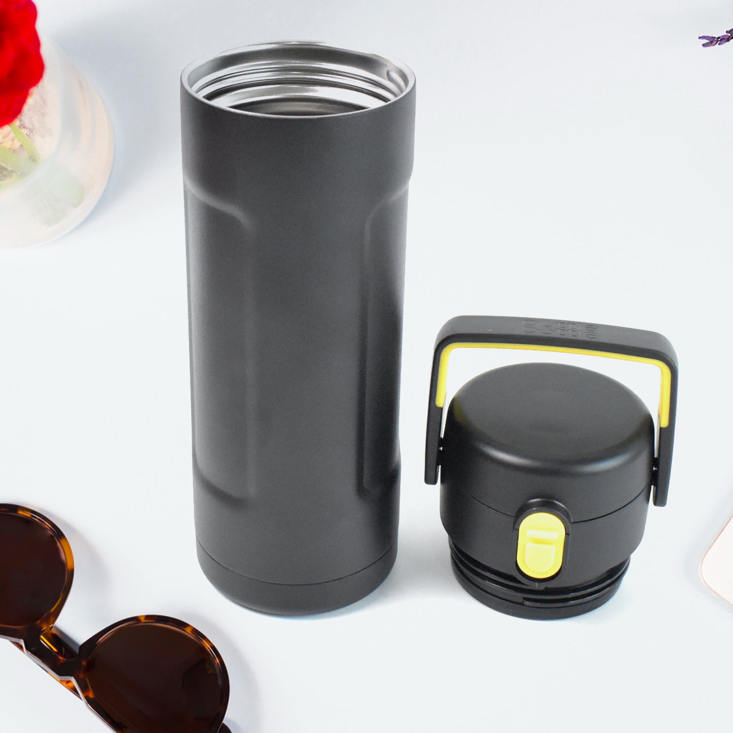 Insulated Water Bottle - Vacuum Sealed Leak Proof Bpa Free - Perfect For Hot Cold Beverages