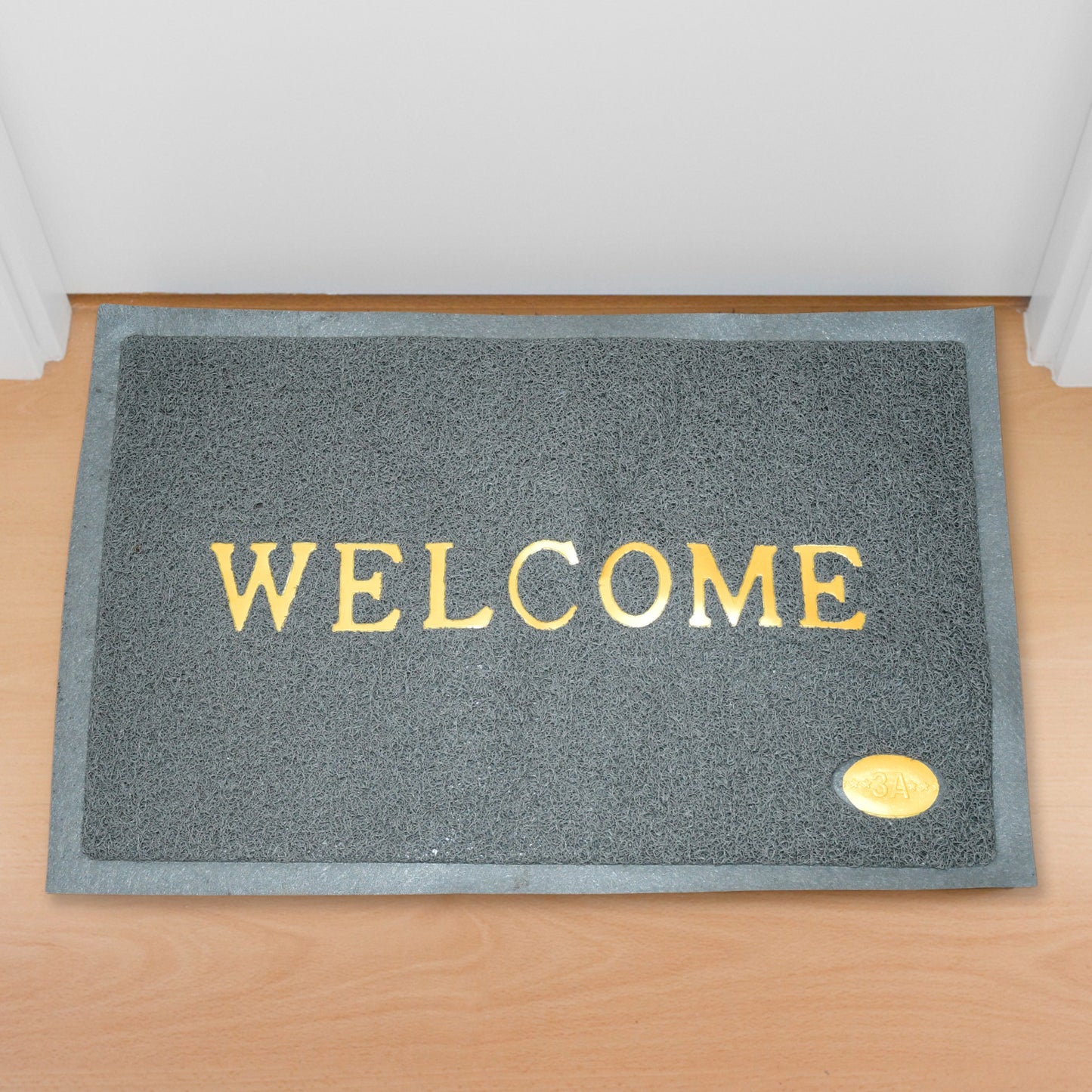 8822 Welcome Door Mat For Home Entrance Outdoor Mat Anti Slip Heavy Duty And Waterproof Easy To Clean For Entry For Bedroom Living Room (23x15 Inch)