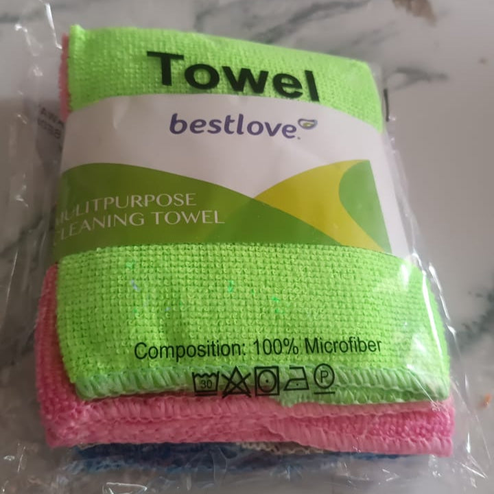 Multipurpose Microfiber Cleaning Cloth (30x30cm 4pc)