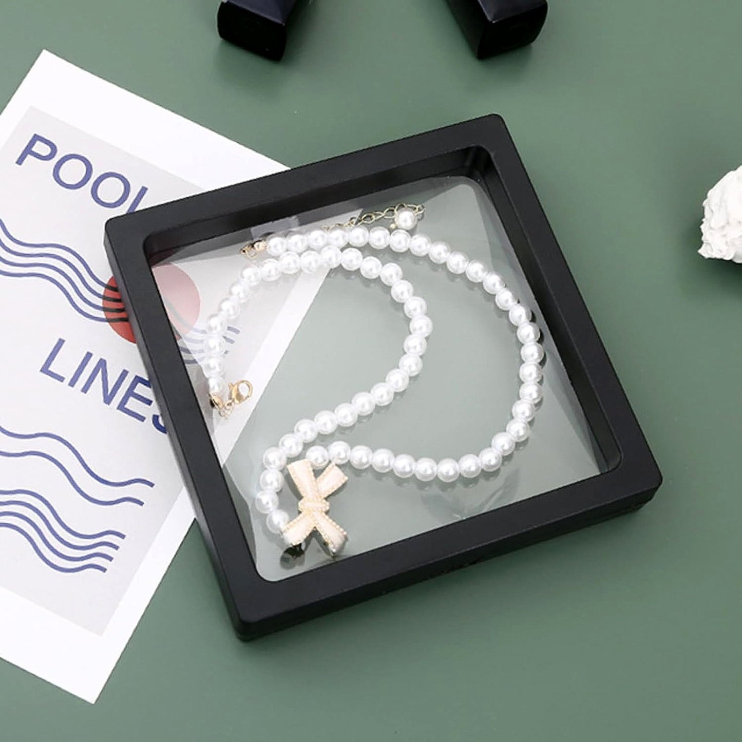 Transparent Jewellery Display Box (11x11 Cm 1 Pc)