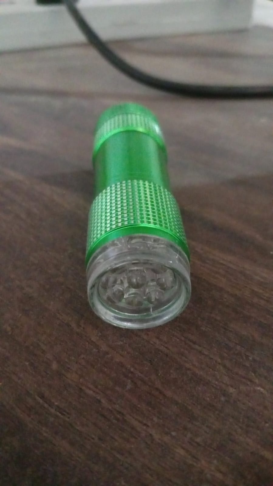 Super-bright Mini 9 Led Bulb Pocket Torches - Small Torch Flashlight For Camping Hiking Diy Travelling Outdoors And More3 Battery Operated (Battery Not Included 1 Pc)