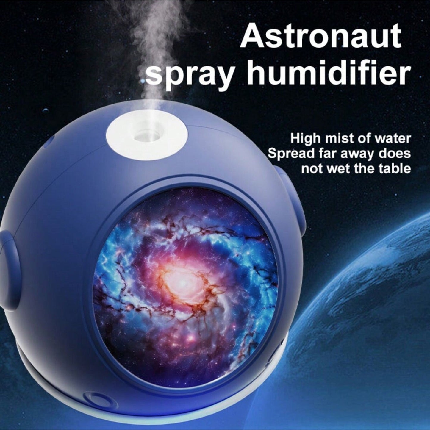 Astronaut Humidifier Ball Shape Humidifier (1 Pc 110 Ml)