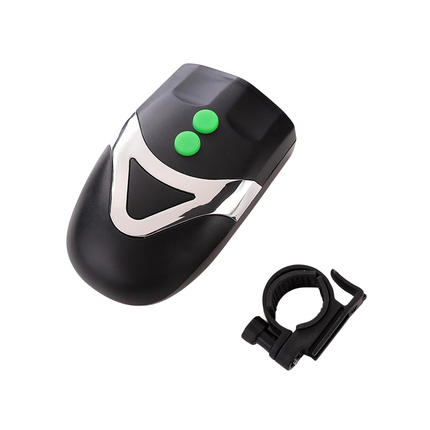Bicycle 3 Led White Headlight Lamp (1 Pc Battery Not Included)