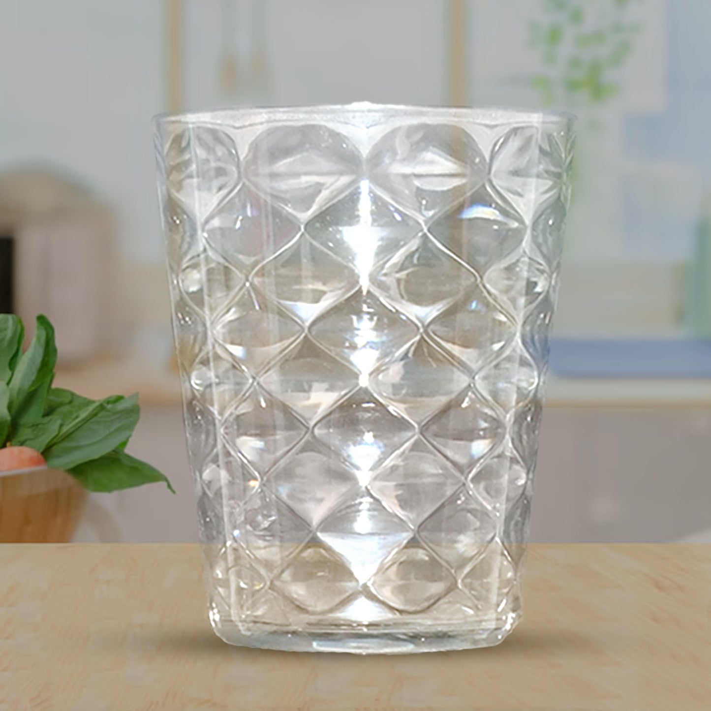 Apex Pyramid Ringo Plastic Glass 300ml Approx Durable Crystal-clear Tumbler