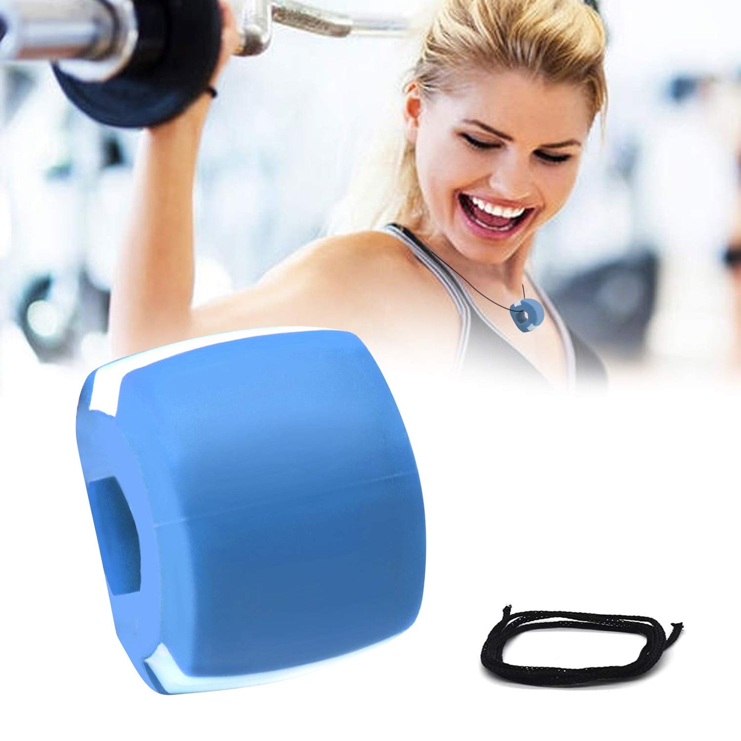 6101c Cn Mix Jaw Exerciser Used To Gain Sharp And Chiselled Jawline Easily And Fast.