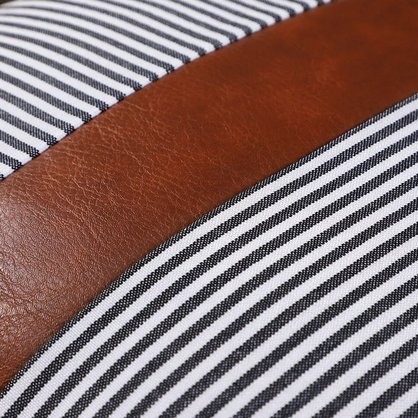 Pillow Covers Leather Cotton Cushion Covers (16 16 Inch 1 Pair 2 Pc)