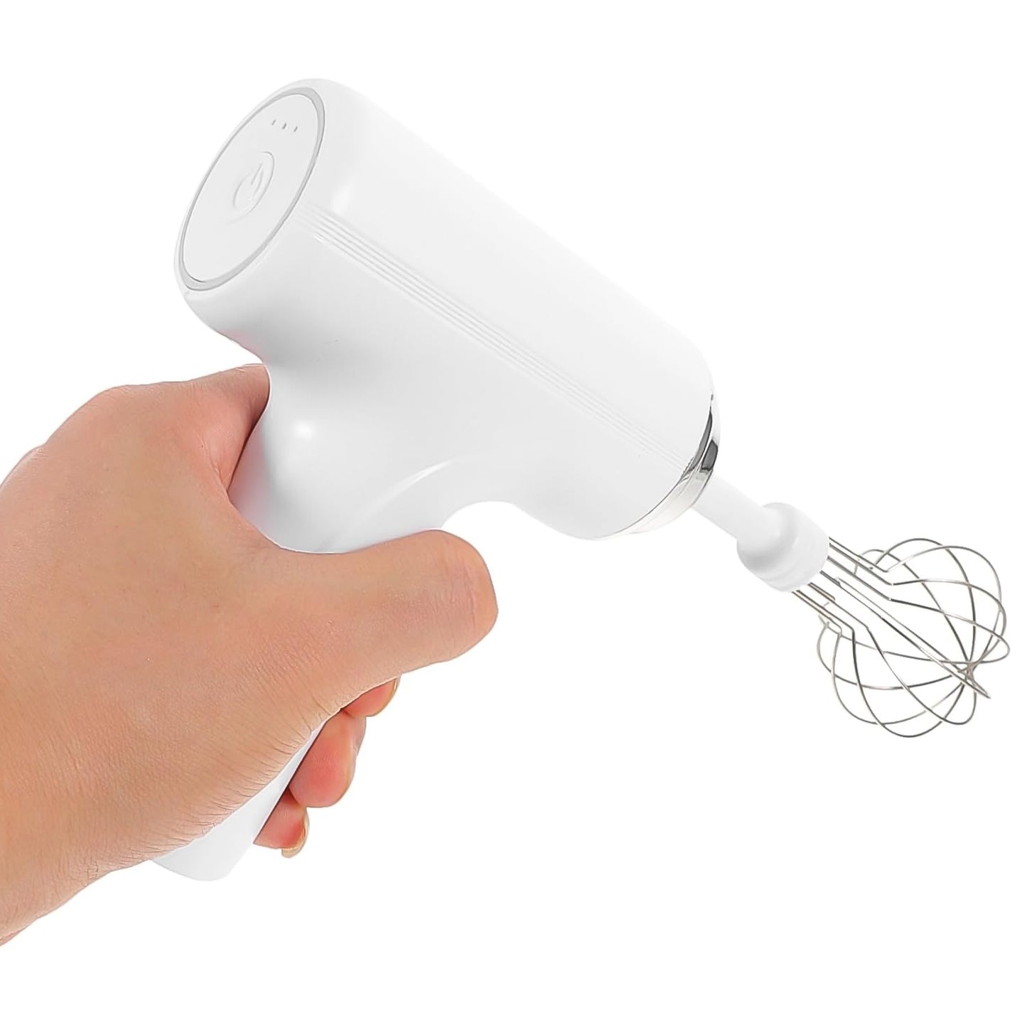 2813 Wireless Hand Mixer Charging Handheld 2pc Portable Whisk Mini High Power Beater Baking Hand Held Mixer Portable Kitchen Blender.