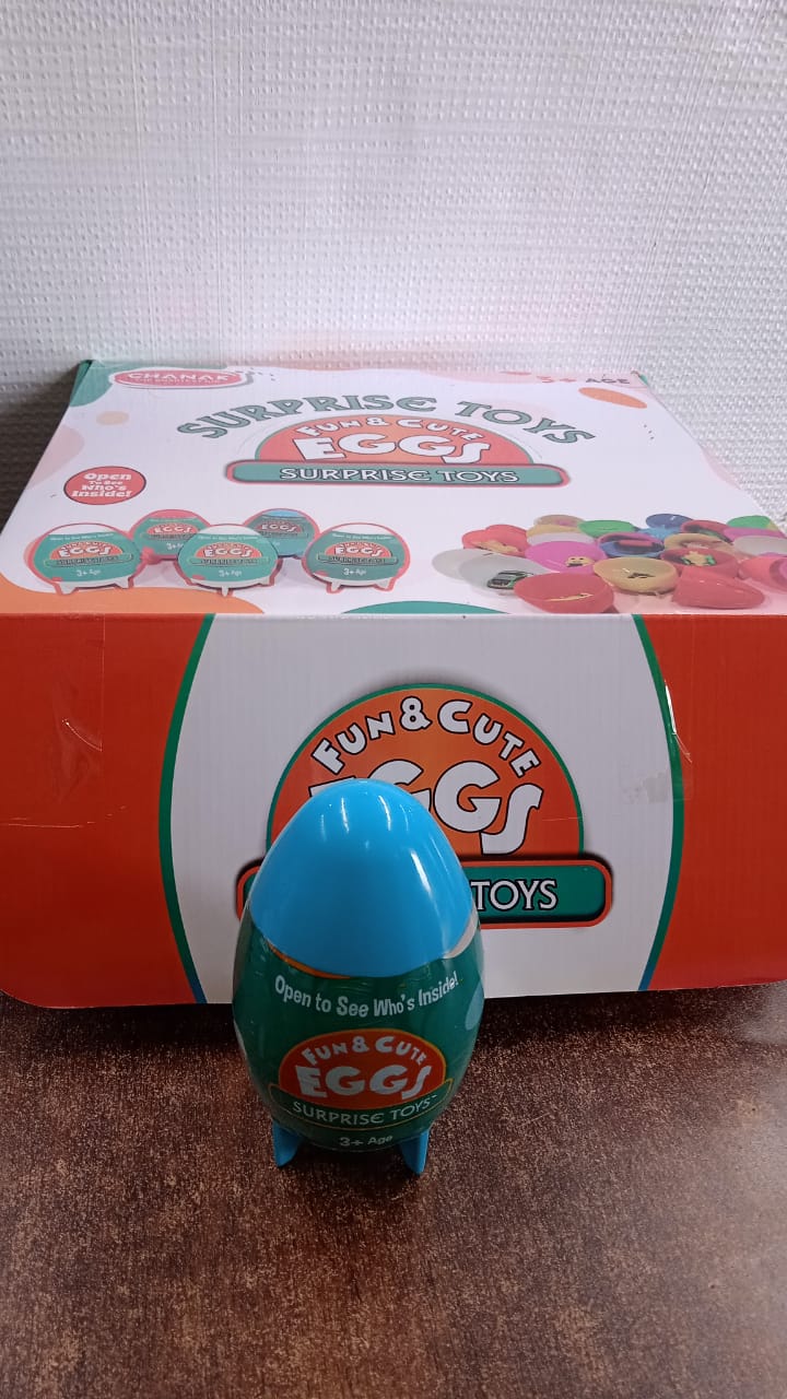 Aditi Fun Cute Surprise Eggs Toy For Kids (1 Pc)