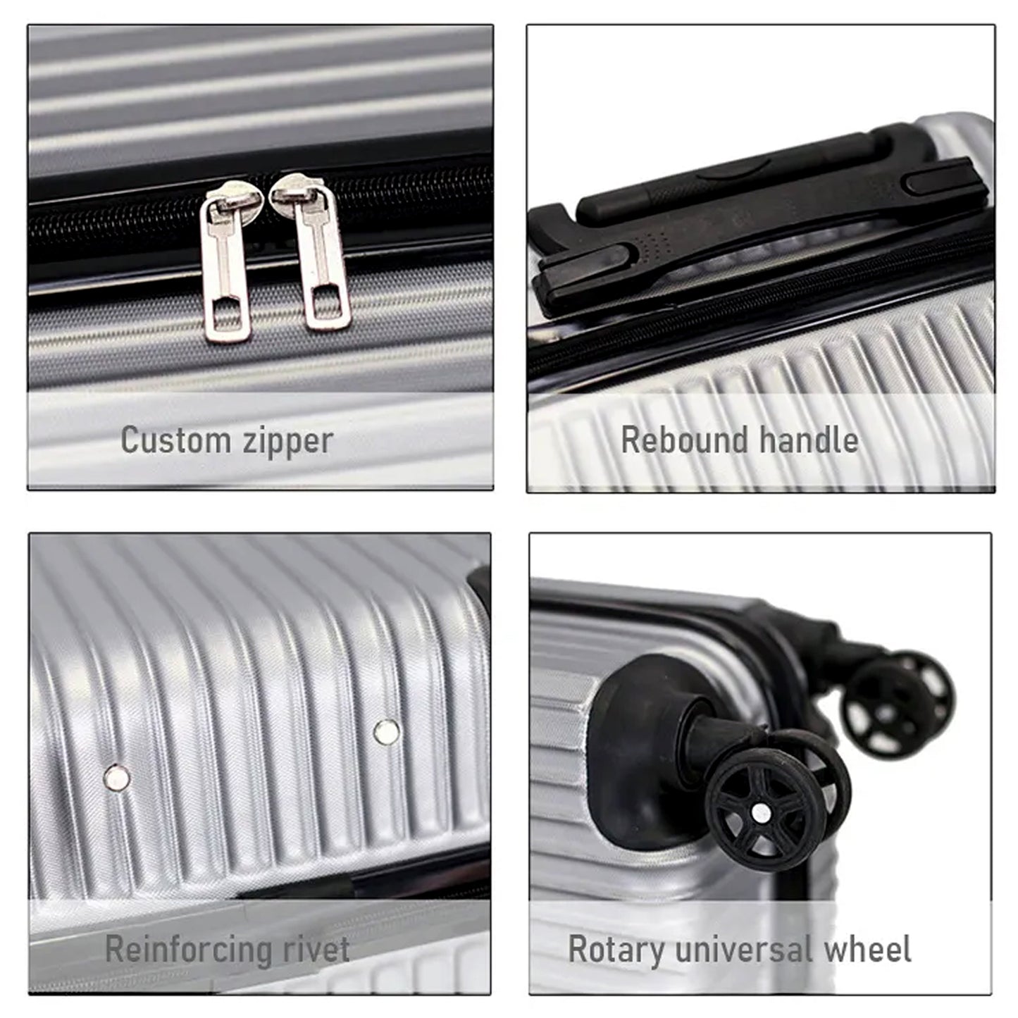 1105 Trolley Bag Big And Small Suitcase Bag For Men Women Use Bag ( Set Of 2 )