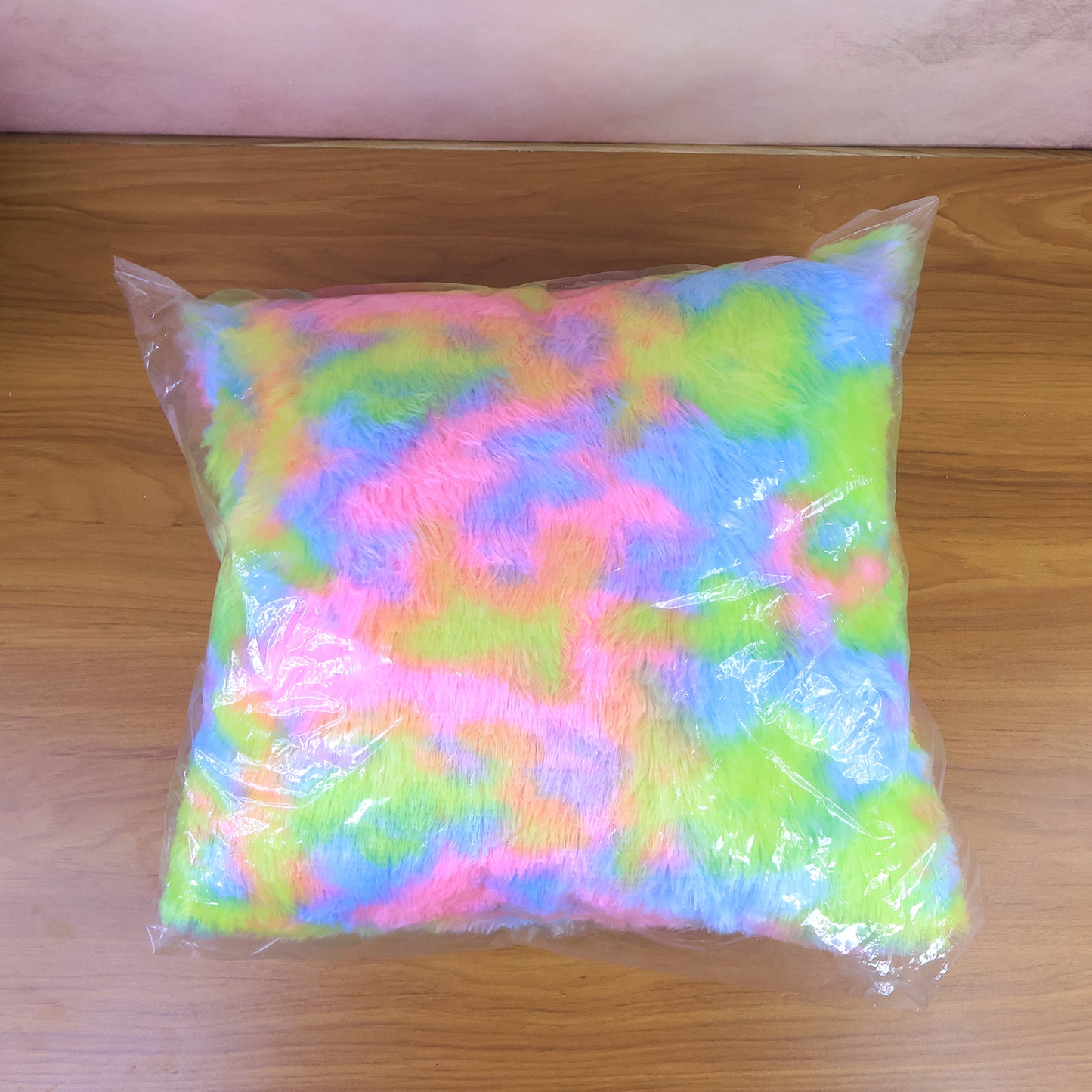 Soft Plush Multicolor Rainbow Cushion Pillow (1 Pc)