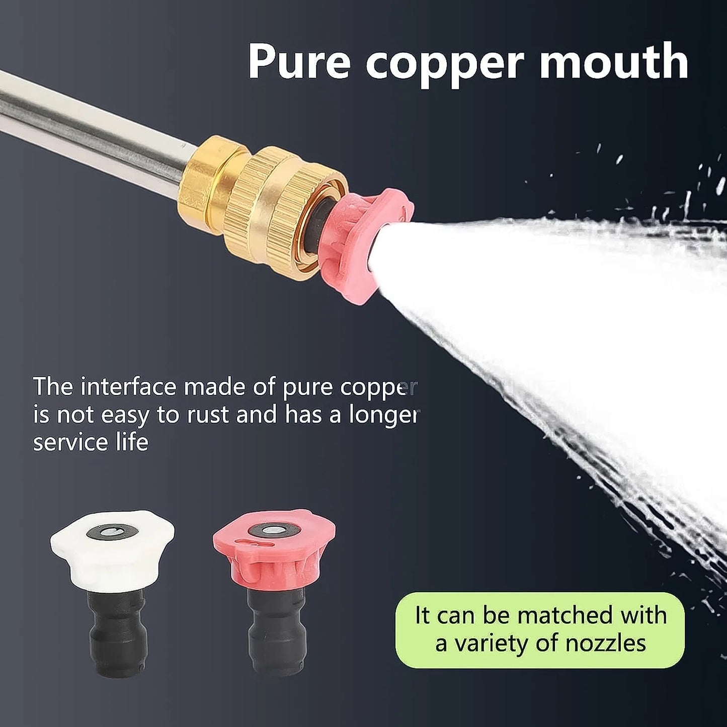 48v Car Washer Gun Water Spray Gun Car Washing Kit (48v With Small Box)