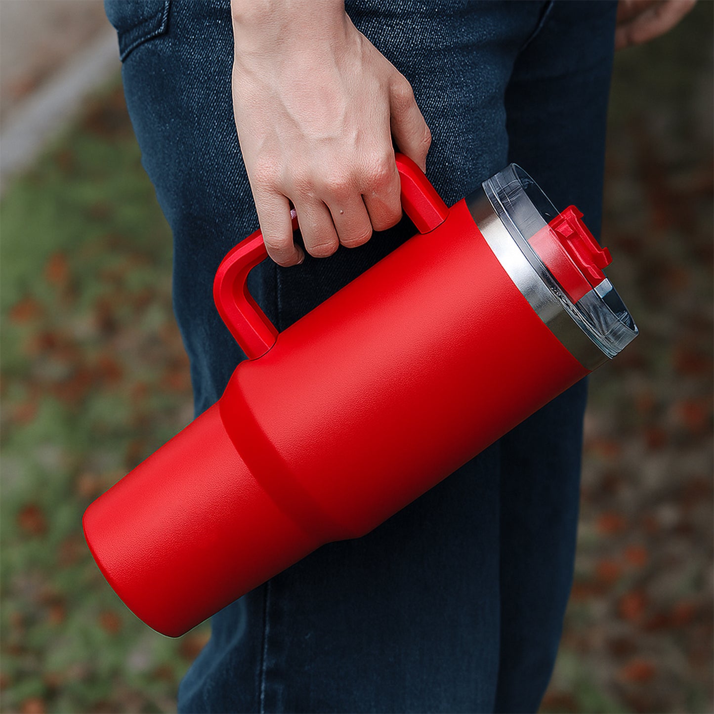 Extra Large Insulated Travel Mug (1200ml - 1 Pc/ Mix color)