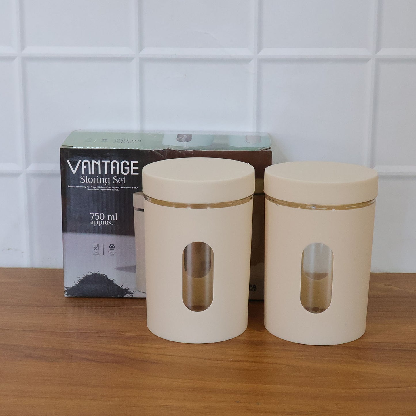 Premium Kitchen Storage Container Set (2 Pc Set 750 Ml Approx)