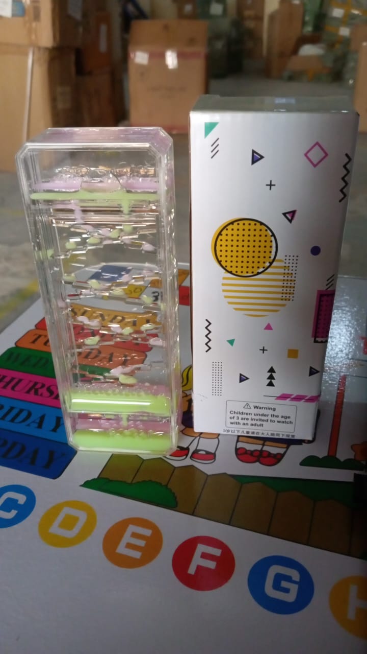 Liquid Floating Timer Motion Visual Clock Timer (1 Pc Multi Color)