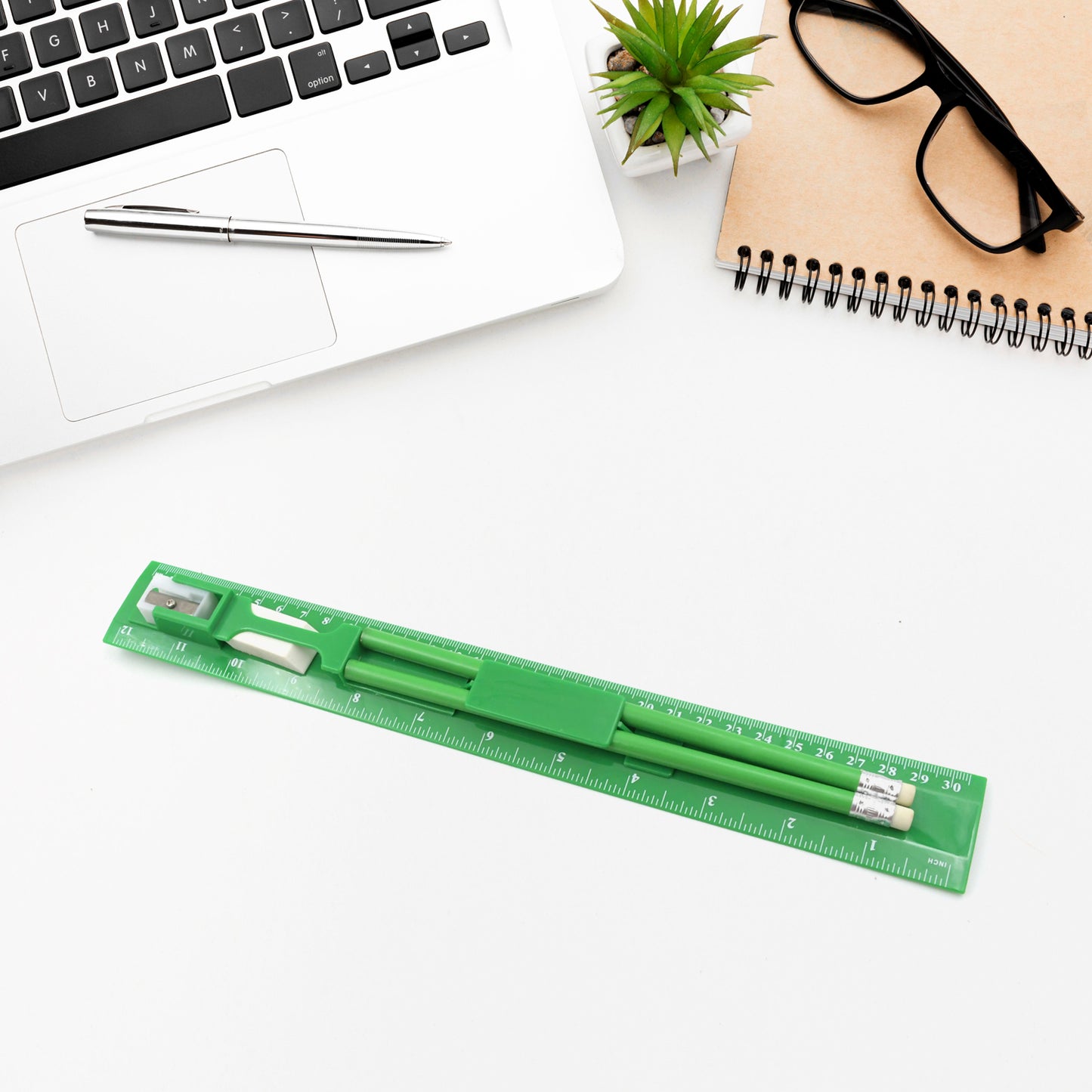 4532 School Office Set (Ruler 2 Pencils Eraser Sharpener) Stationary Set 5 Items Educational Item For School Going Kids Stationary Set For Girls Boysstationary For Schoolgift Pack For Girls Kidsbirthday Gift Kids (5 Pc Set )