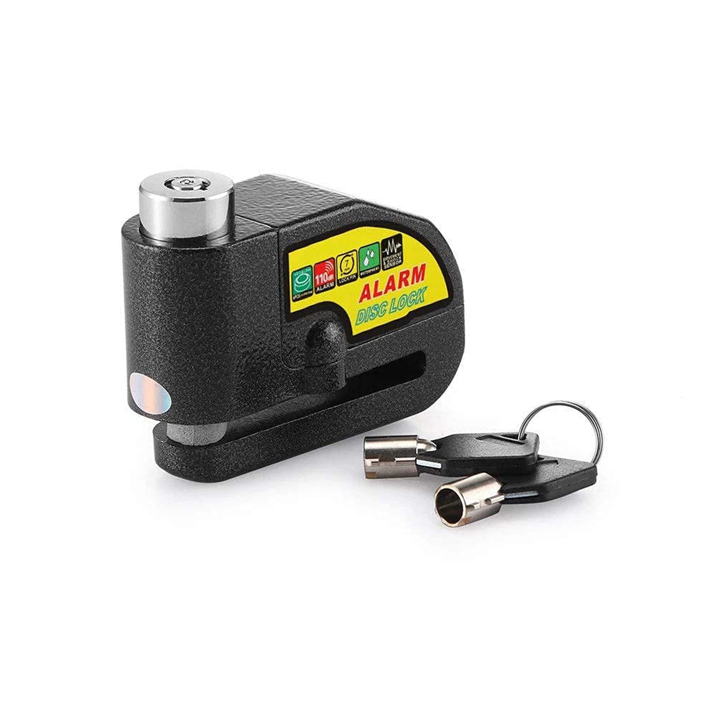 Alarm Disc Lock Motorbike Anti-theft Disc Brake Lock (1 Pc With 2 Key)