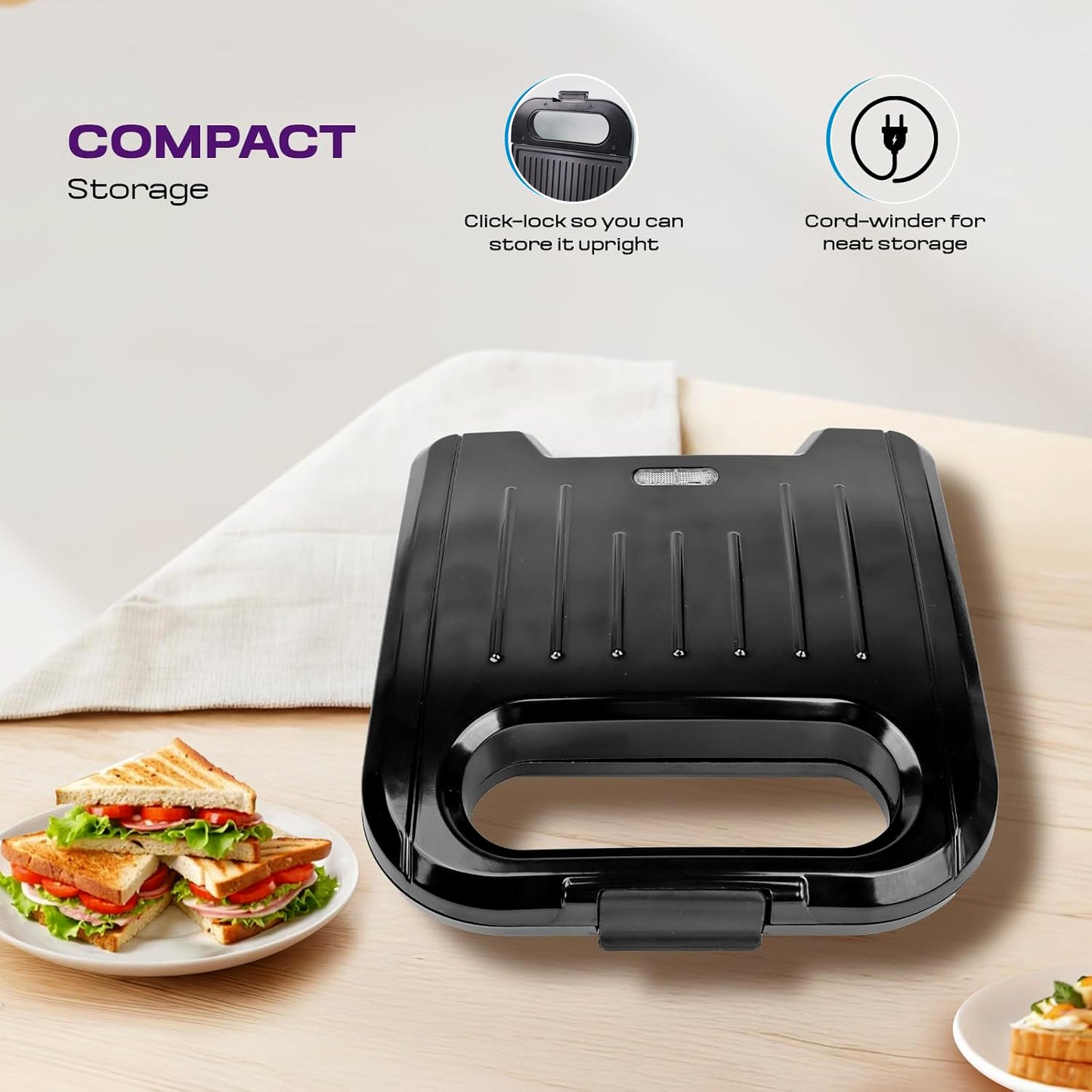 Orbit Sandwich Toaster Maker (800w 1 Pc)
