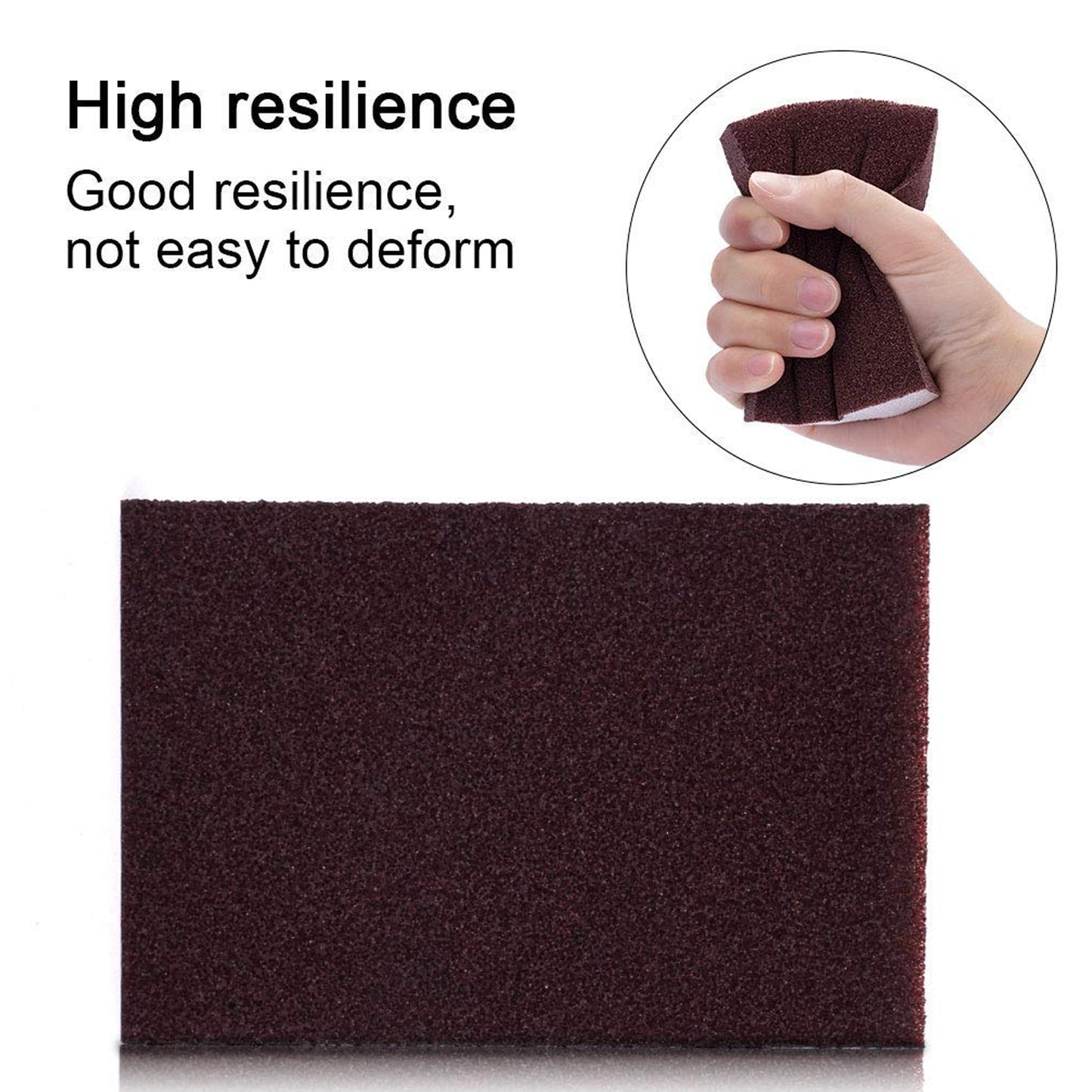 Multipurpose Kitchen Cleaning Sponge Scrub Block (10 X 7 Cm 1 Pc)