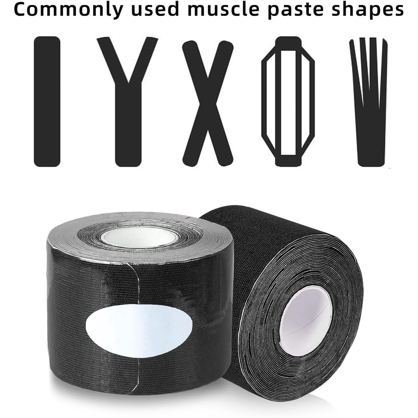 Kinesiology Tape For Physiotherapy Tape For Sports Injury Pain Relief (5 Cm X 5m 1 Pc)