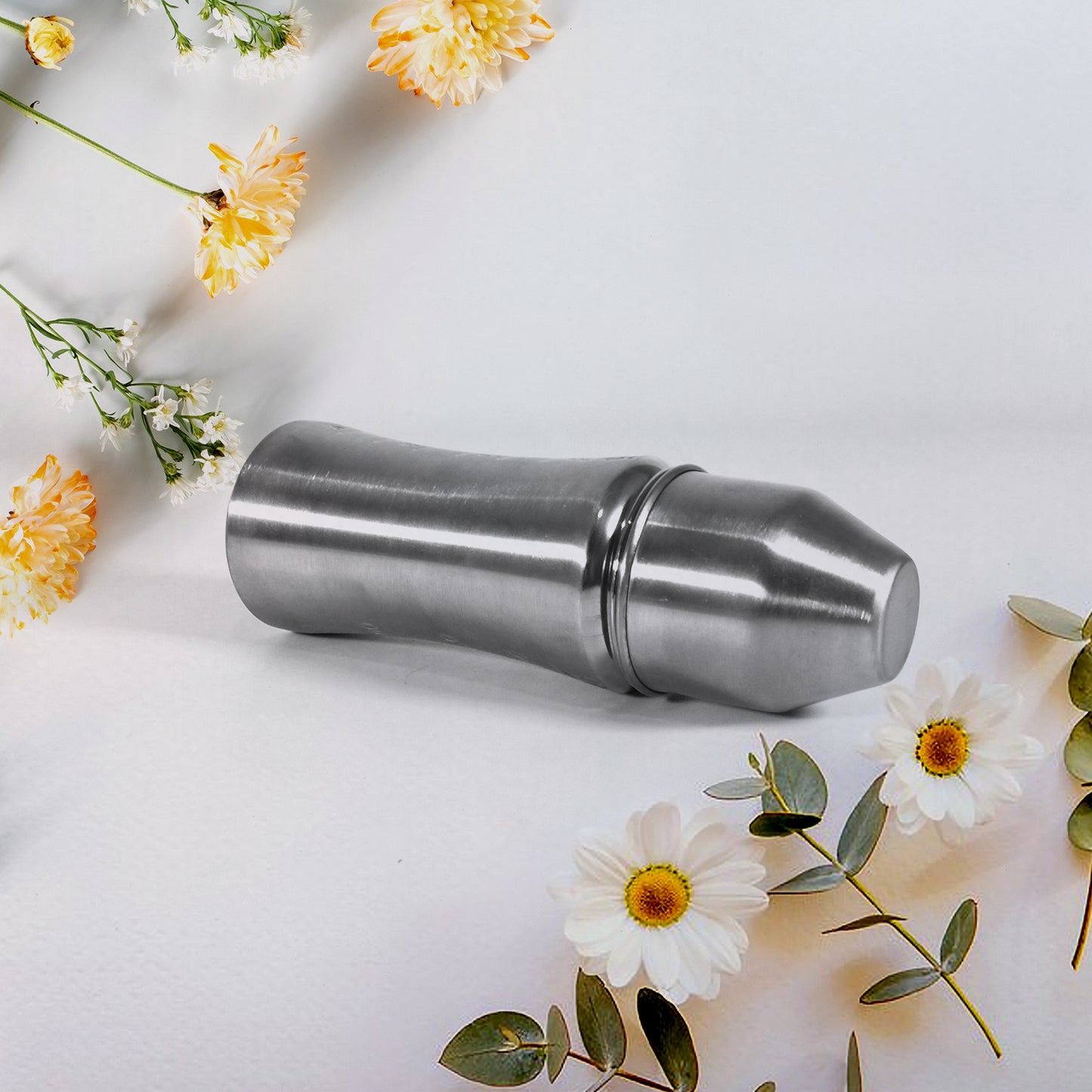 8173 Ganesh Stainless Steel Baby Feeding Bottle Milk Bottle For New Born Infants Toddler Up To 3 Years Bfa Free (250 Ml Approx)