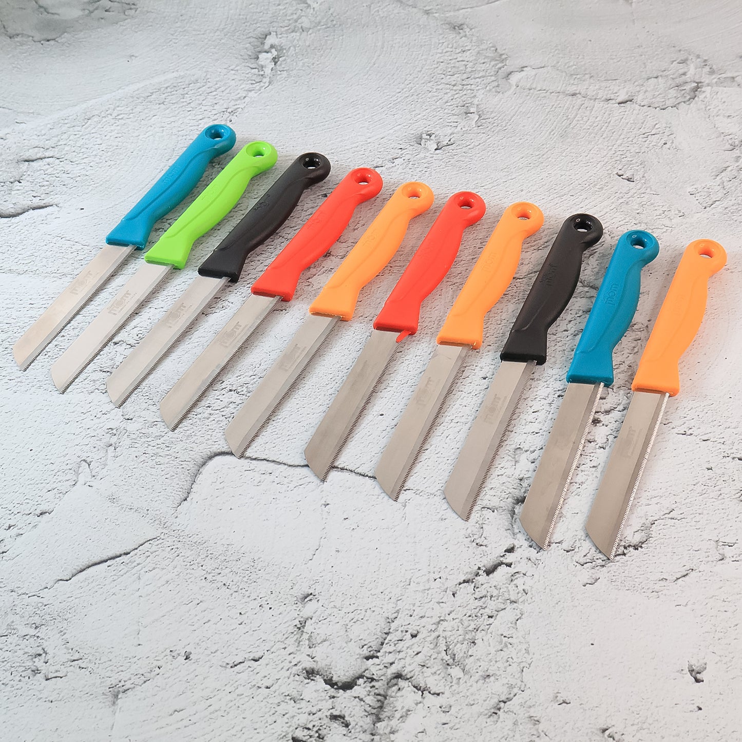 Supermom Stainless Steel Kitchen Laser Knife (10 Pc Set)