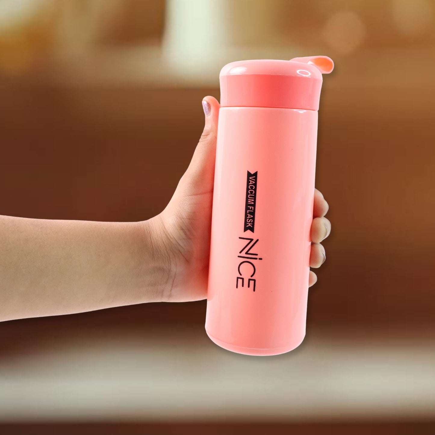 Plastic Vacuum Flask Bottle - (1 Pc 400ml)