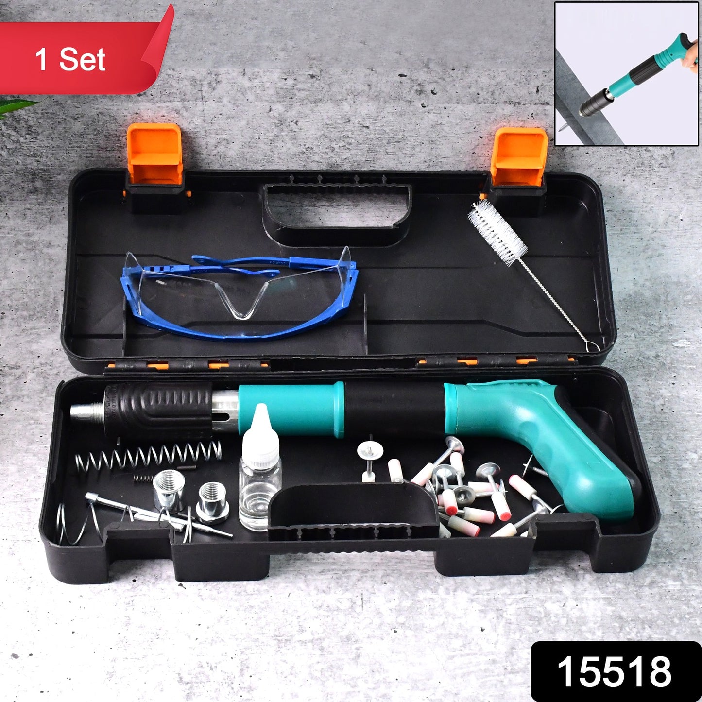 Professional Heavy-duty Manual Rivetanchor Fastening Gun Tool Kit