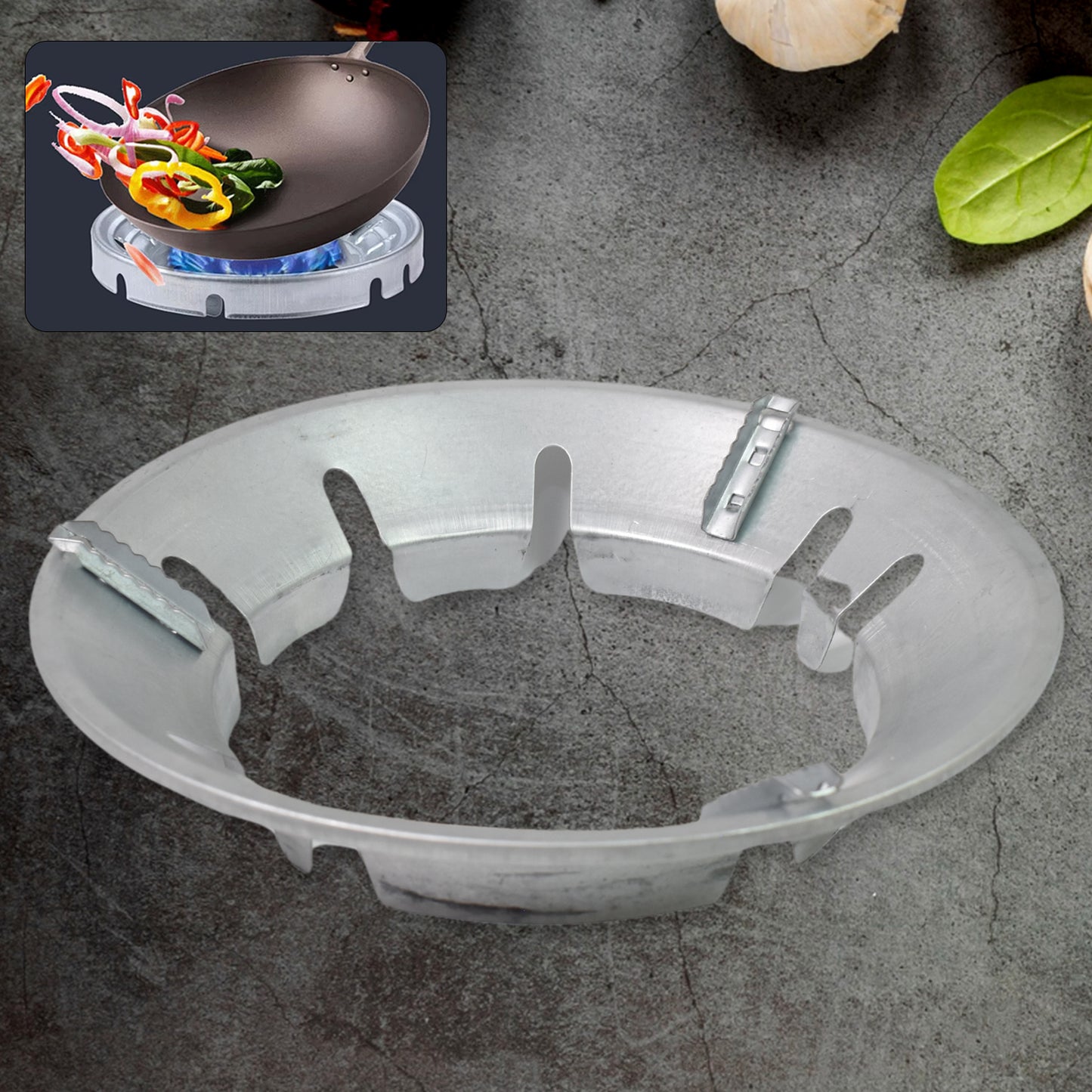 Gas Stove Burner Cover Stand (221 Gm 1 Pc)