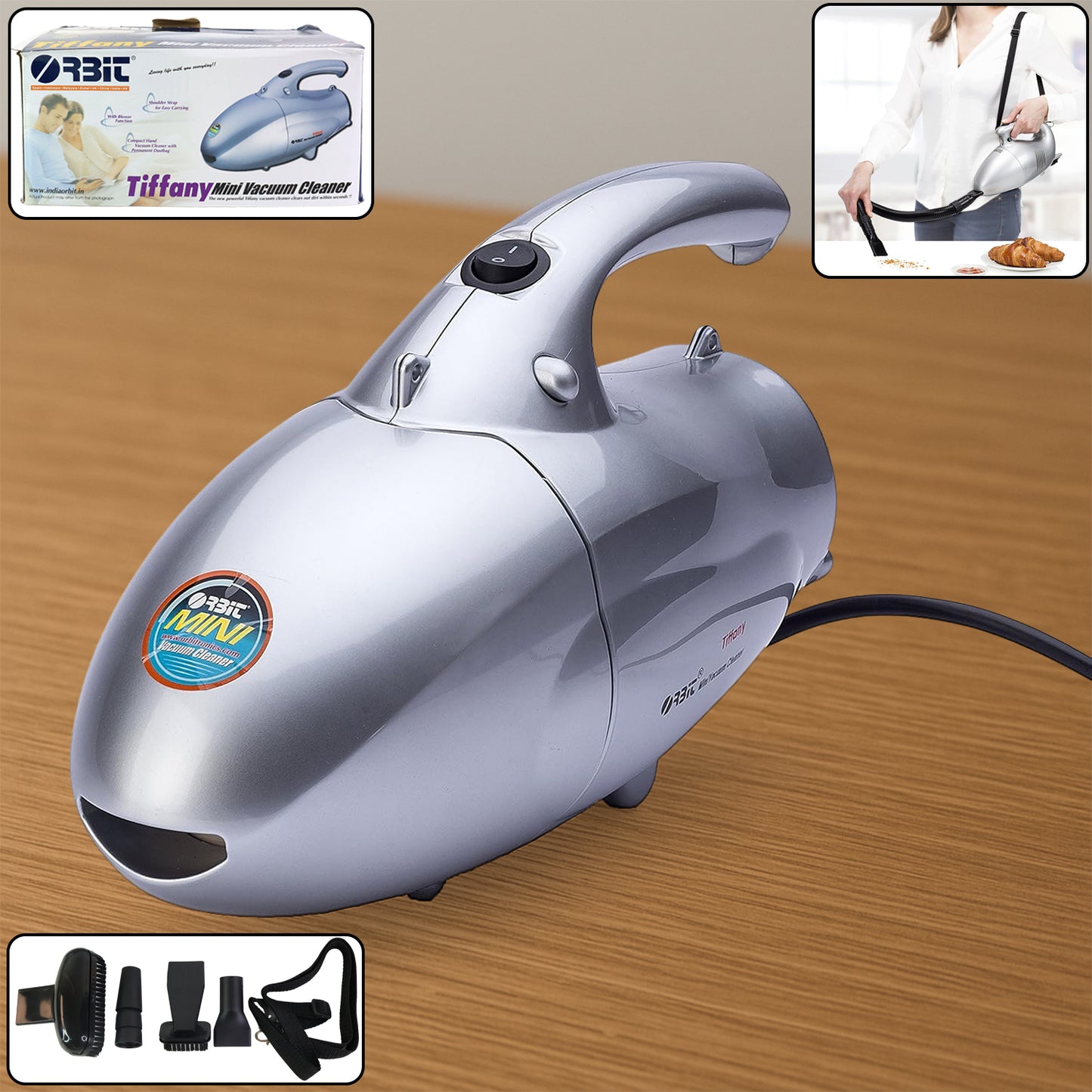 Orbit High Power Handheld Mini Vacuum Cleaner (800w 1 Pc)