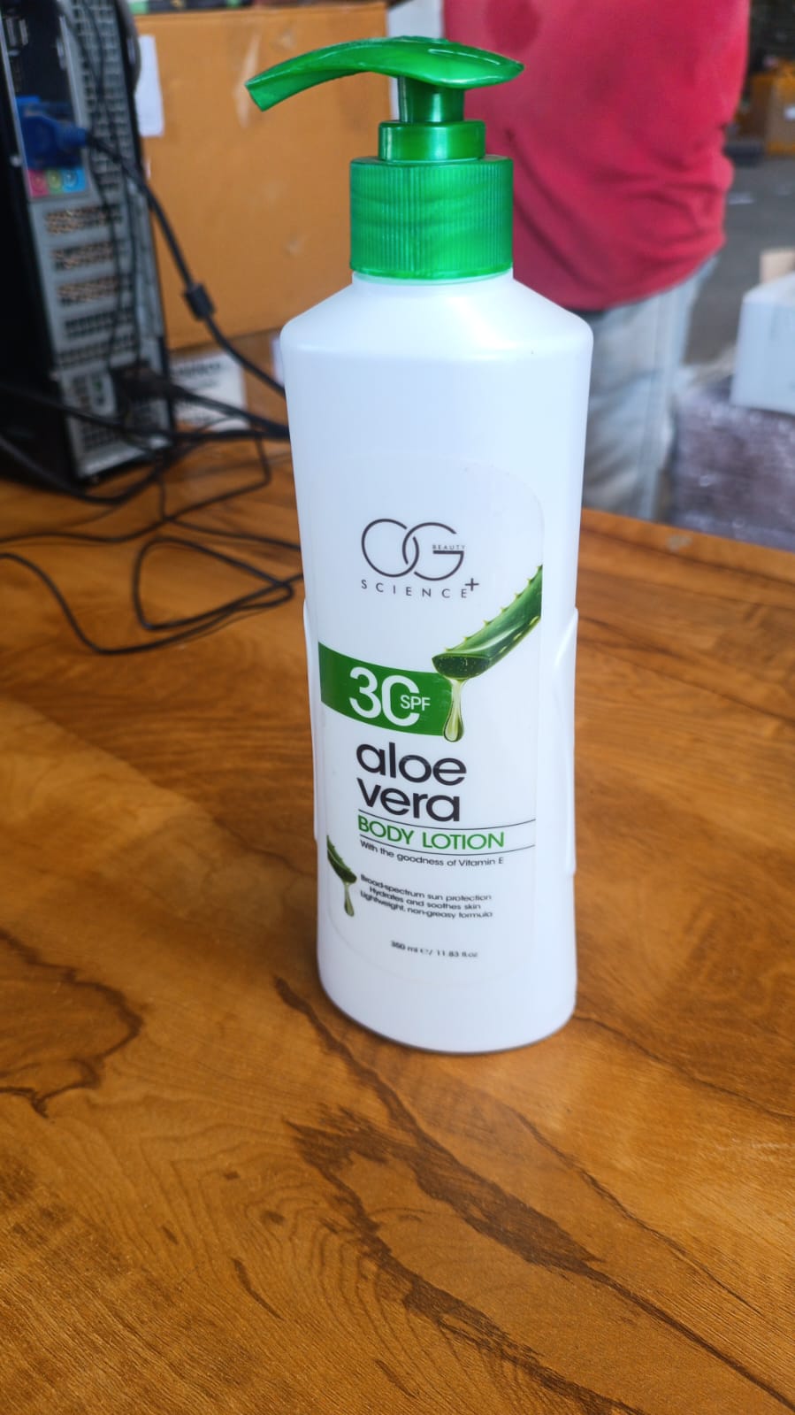 Og Beauty Science Aloe Vera Body Lotion (350ml 1 Pc)