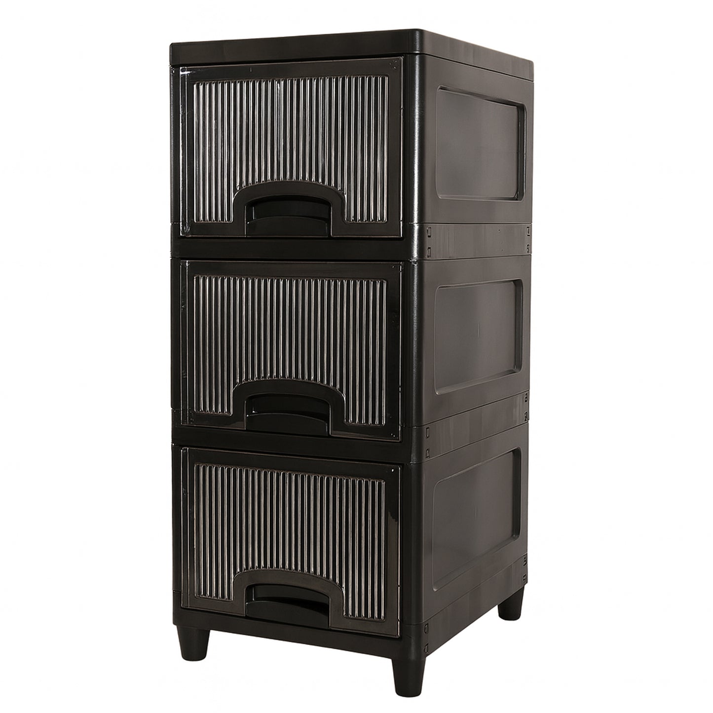 3-layer Plastic Storage Drawer Cabinet