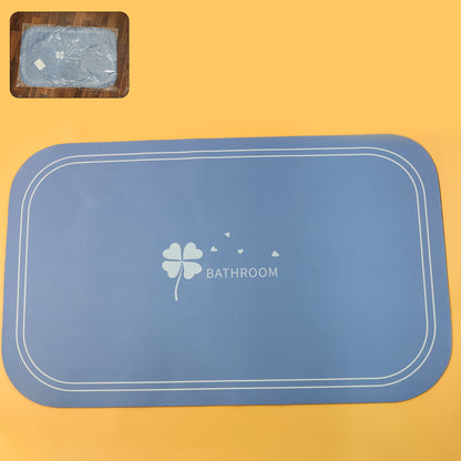 Anti-slip Bathroom Floor Mat - 80  50 Cm (1 Pc)