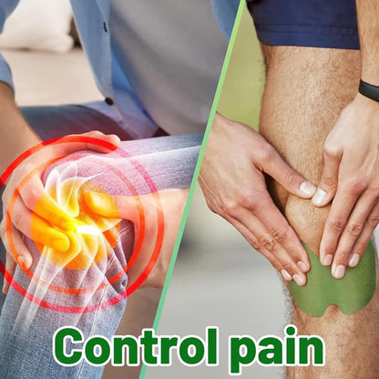 Knee Relief Patch Set  Herbal-infused Adhesive Patches (10 Pc Set)