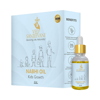 Ved Sanjeevani Nabhi Oil For Kids Growth (30ml  1 Pc)