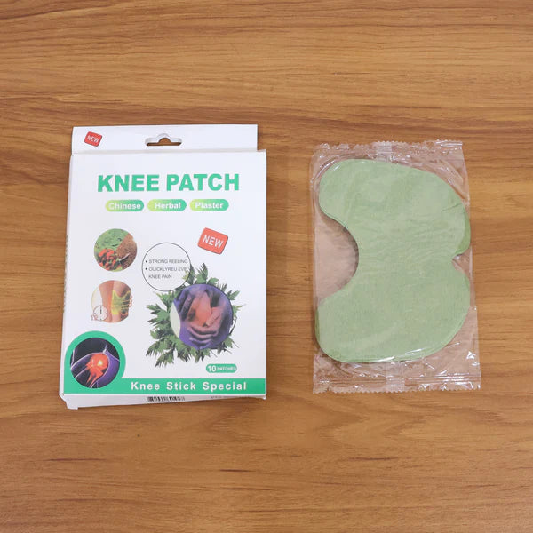 Knee Relief Patch Set  Herbal-infused Adhesive Patches (10 Pc Set)