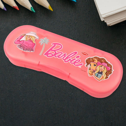 Cute Cartoon Printed Plastic Compass Box For Kids (1 Pc)