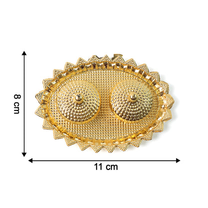 Pooja Kumkum  Rolichawal Holder - (1 Pc)