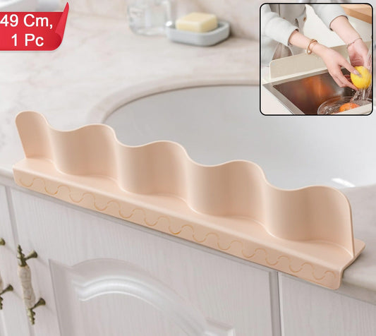 Premium Kitchen Sink Splash Guard (1 Pc  49 Cm Long)