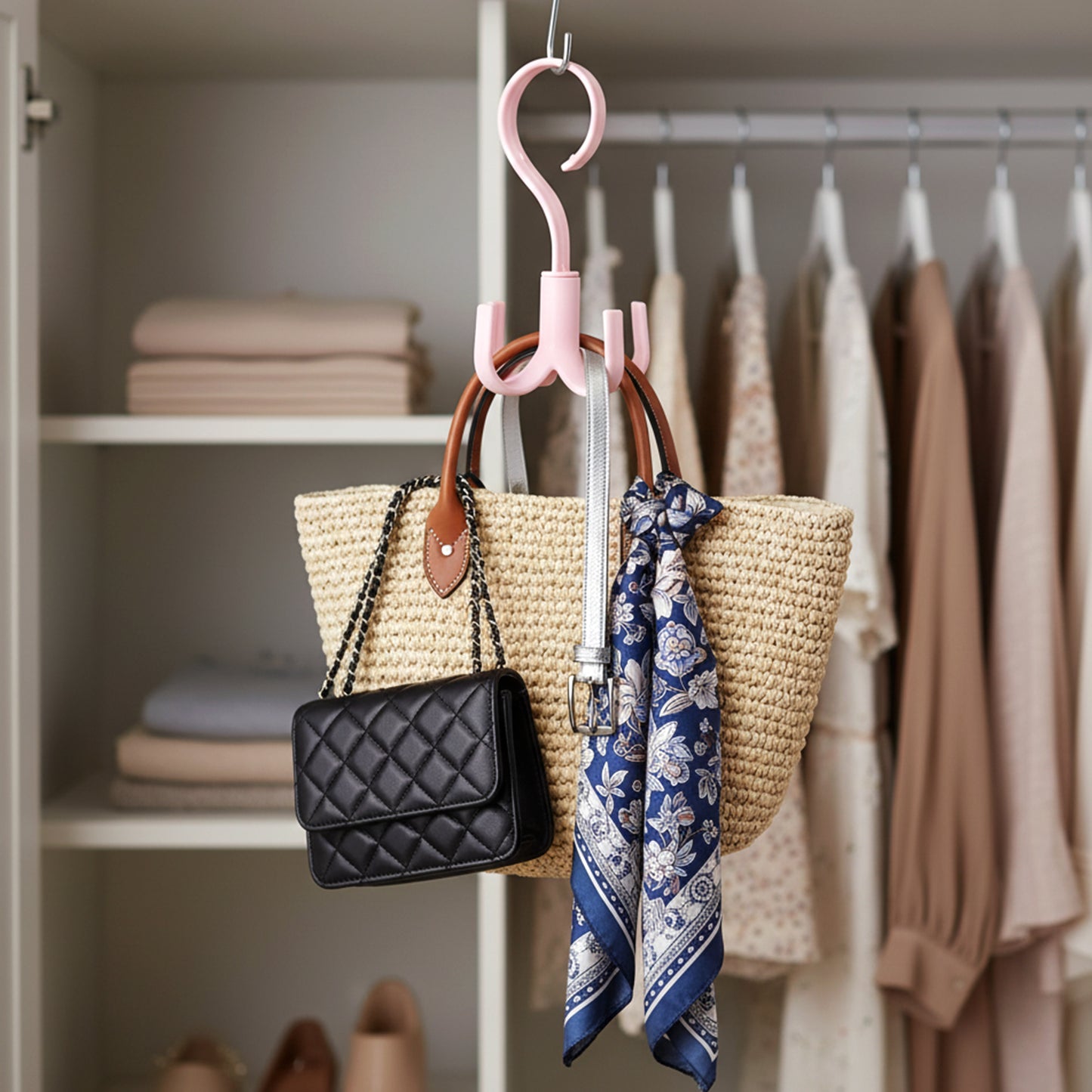 Premium 360 Rotating Multipurpose Hanging Organizer (1 Pc)