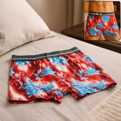 Mens Stretch Boxer Briefs  - (Extra Large (Xl)  1 Pc)