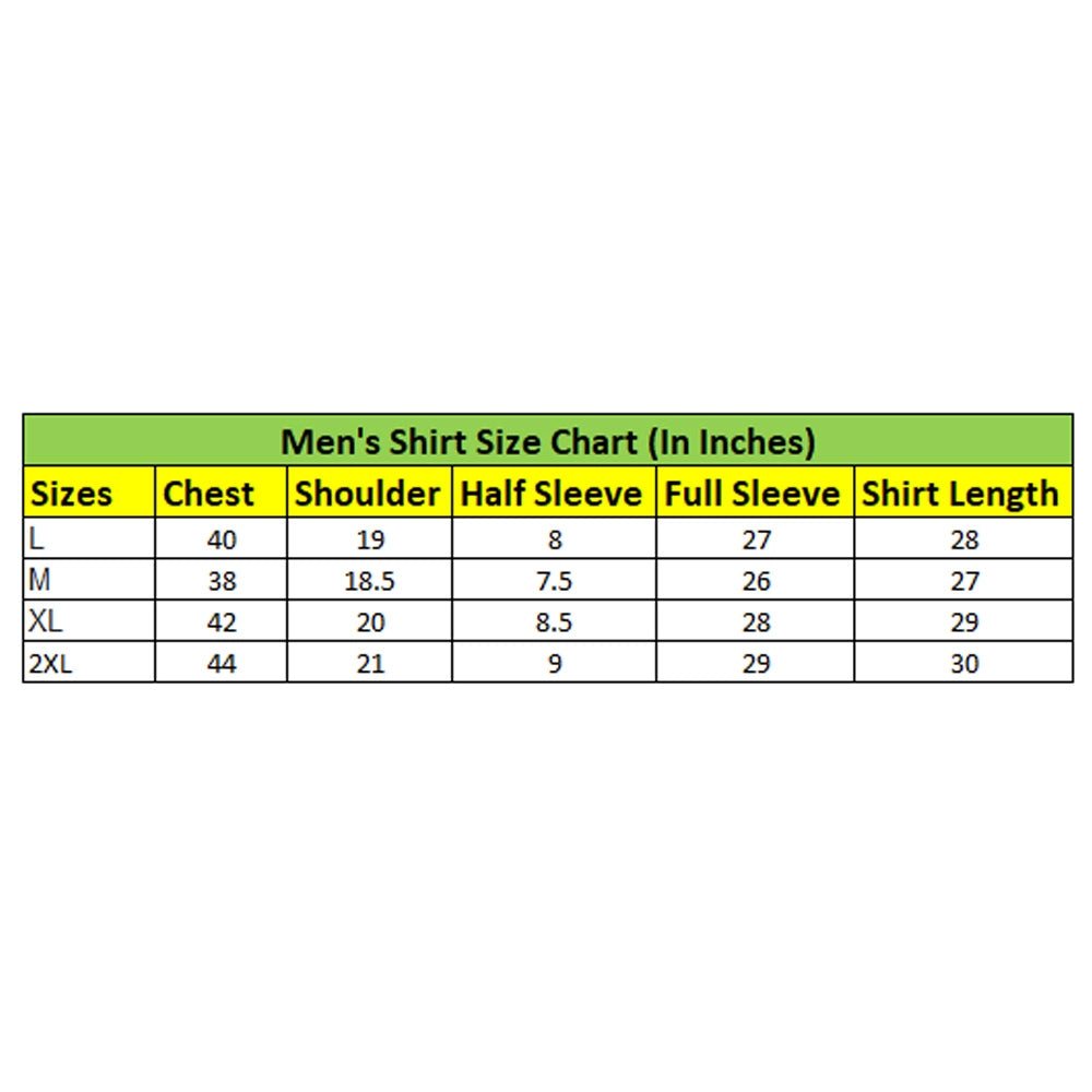 Generic Men's Casual Cotton Printed 3-4th Sleeve Collar Shirt (White )