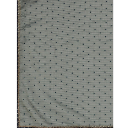 Women's Silk Blend Embellished Saree With Unstitched Blouse 5.5Mtr (Grey)