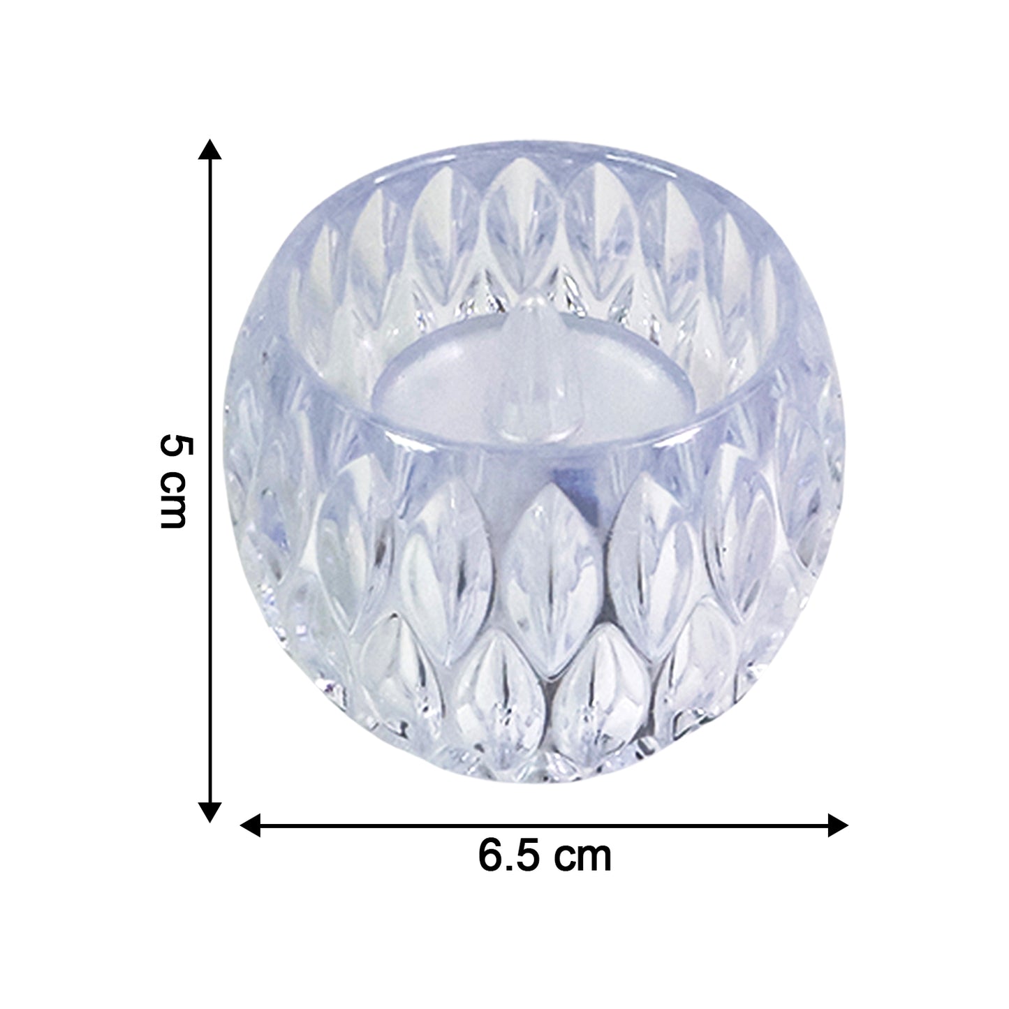 Set Of 12 Crystal Style Led Decorative Lamps  Candle