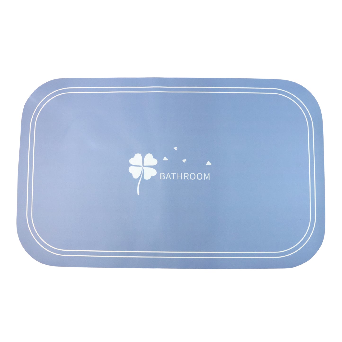 Anti-slip Bathroom Floor Mat - 80  50 Cm (1 Pc)