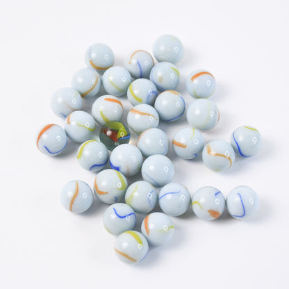 Classic Glass Marbles Pack Of Approx 30 Pc