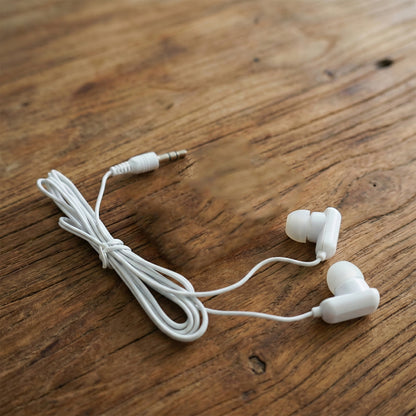 Classic Wired In-ear Earphones With 3.5mm Audio Jack (1 Pc)